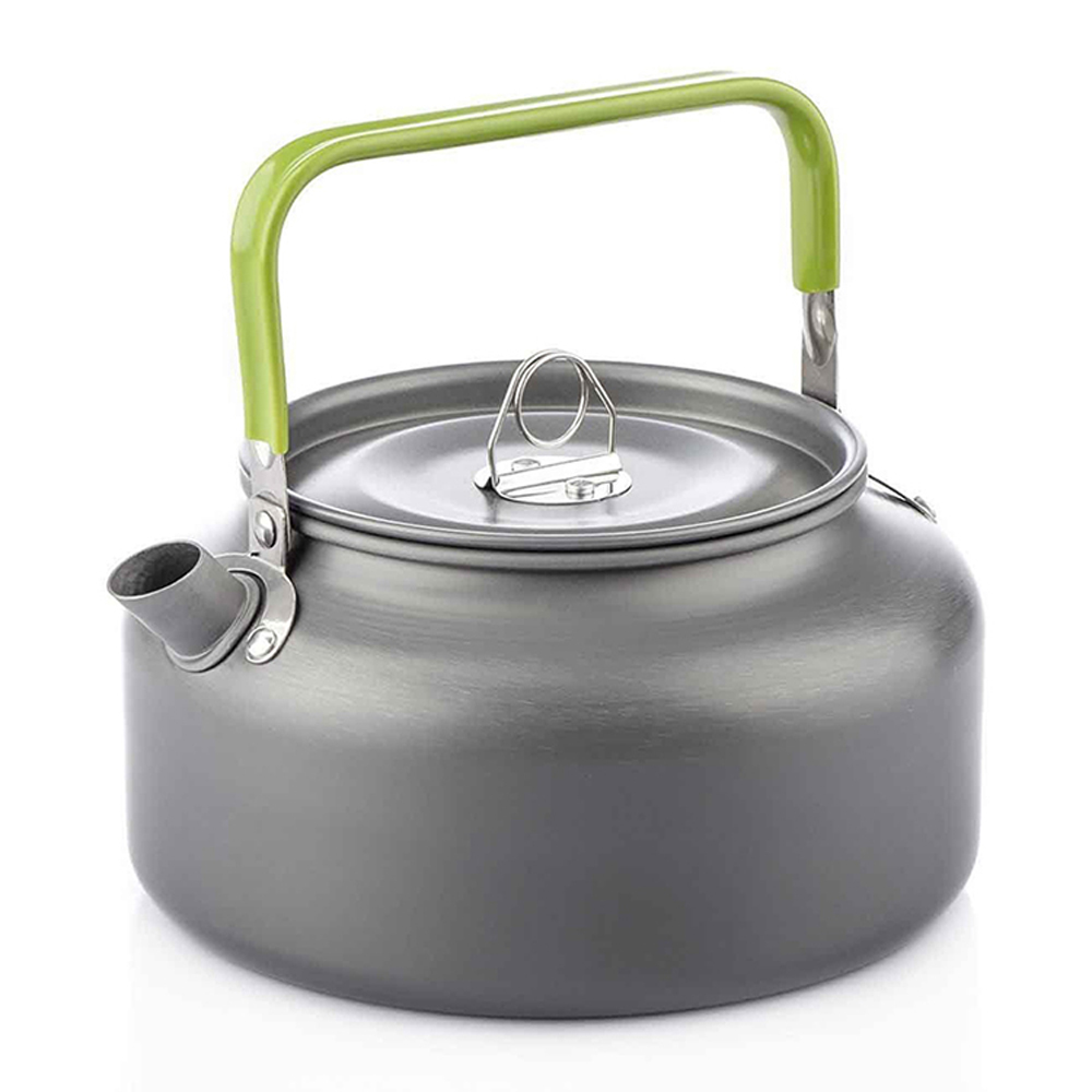 Camping Cooking Pan Set - Hervidor de agua portátil para exteriores,