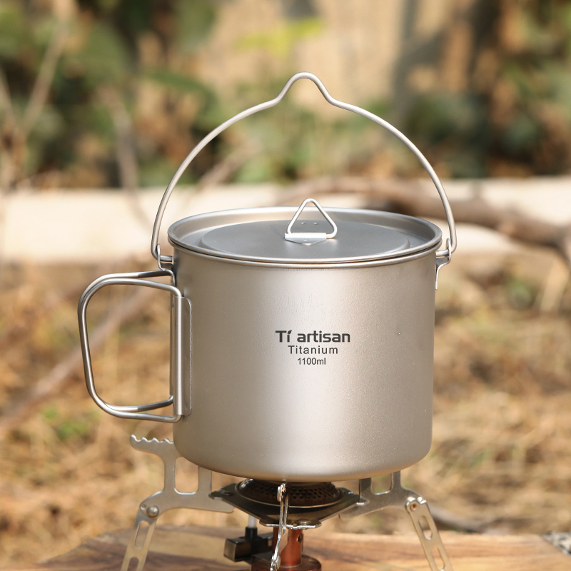Camping Cooking Handle - Tiartisan - Juego de ollas de