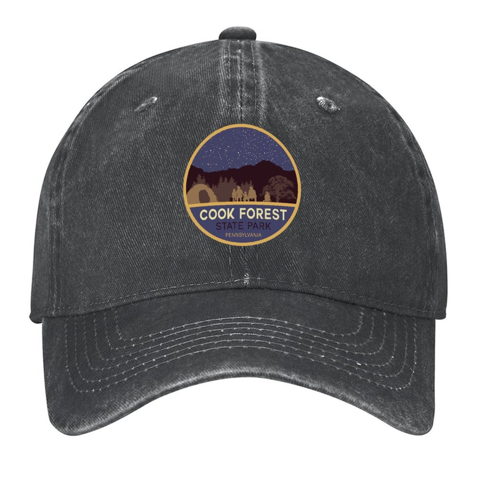 Camping Cooking In Forest - Cook Forest SP Family Camp gorra