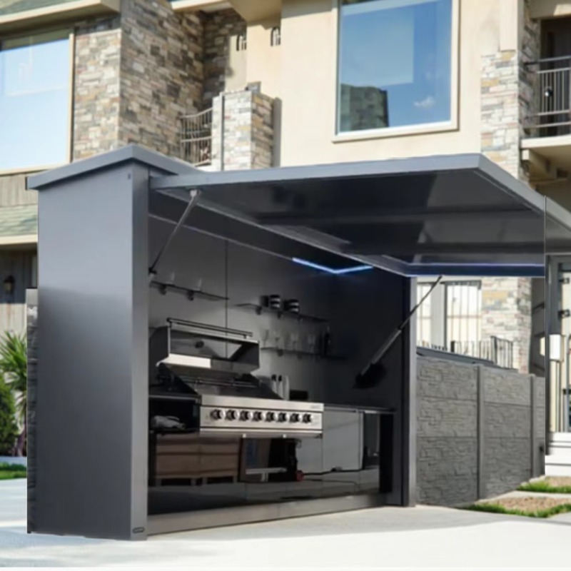 Camping Cooking Easy - Cocina modular de acero inoxidable para