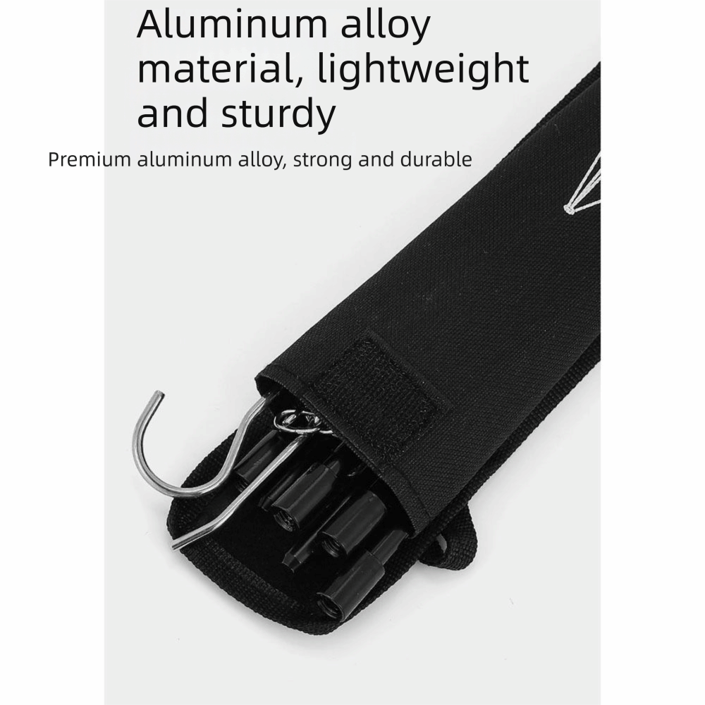 Camping Cooking Pot Tripod - Trípode Portátil para Camping, Desmontable, Altura