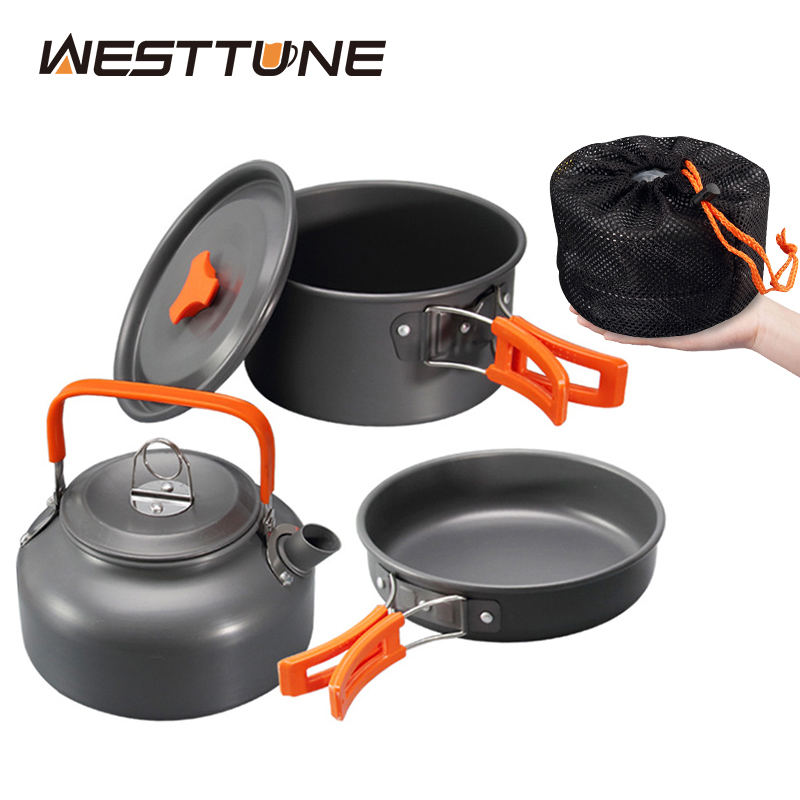 Camping Cooking Equipment - WESTTUNE-Kit de utensilios de cocina para