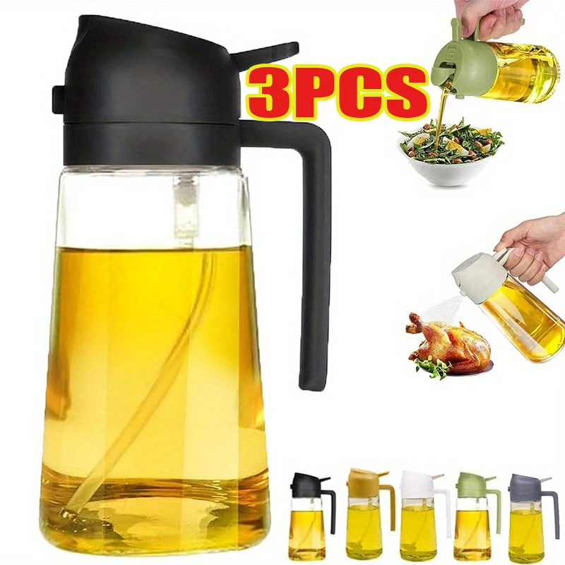 Camping Cooking Set Large - Rociador de Aceite 2 en 1,