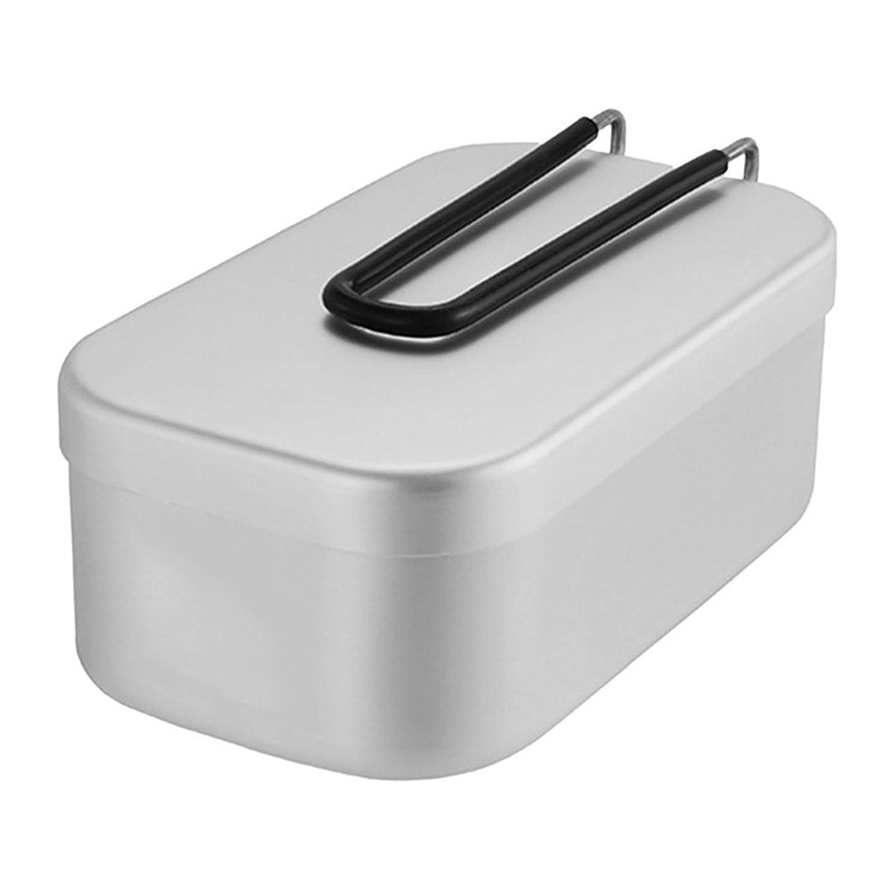 Camping Cooking Handle - Fiambreras de aluminio de 800ML, utensilios