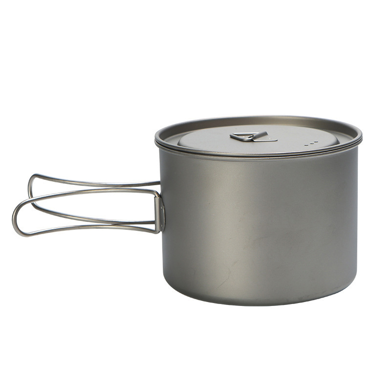 Camping Cooking Handle - Olla de titanio para Picnic al