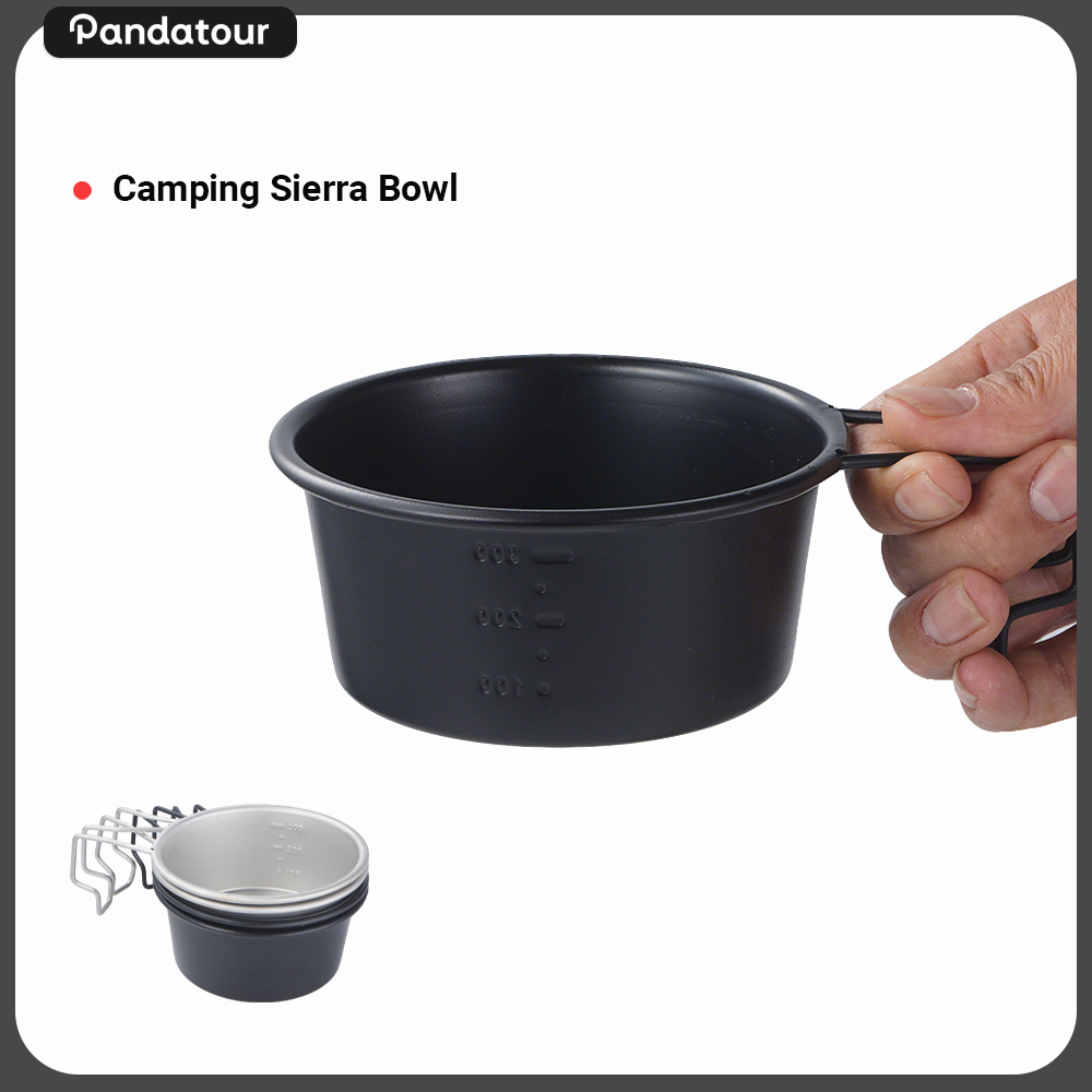 Camping Cooking Handle - Tazón Pandatour para Camping, con Marcas