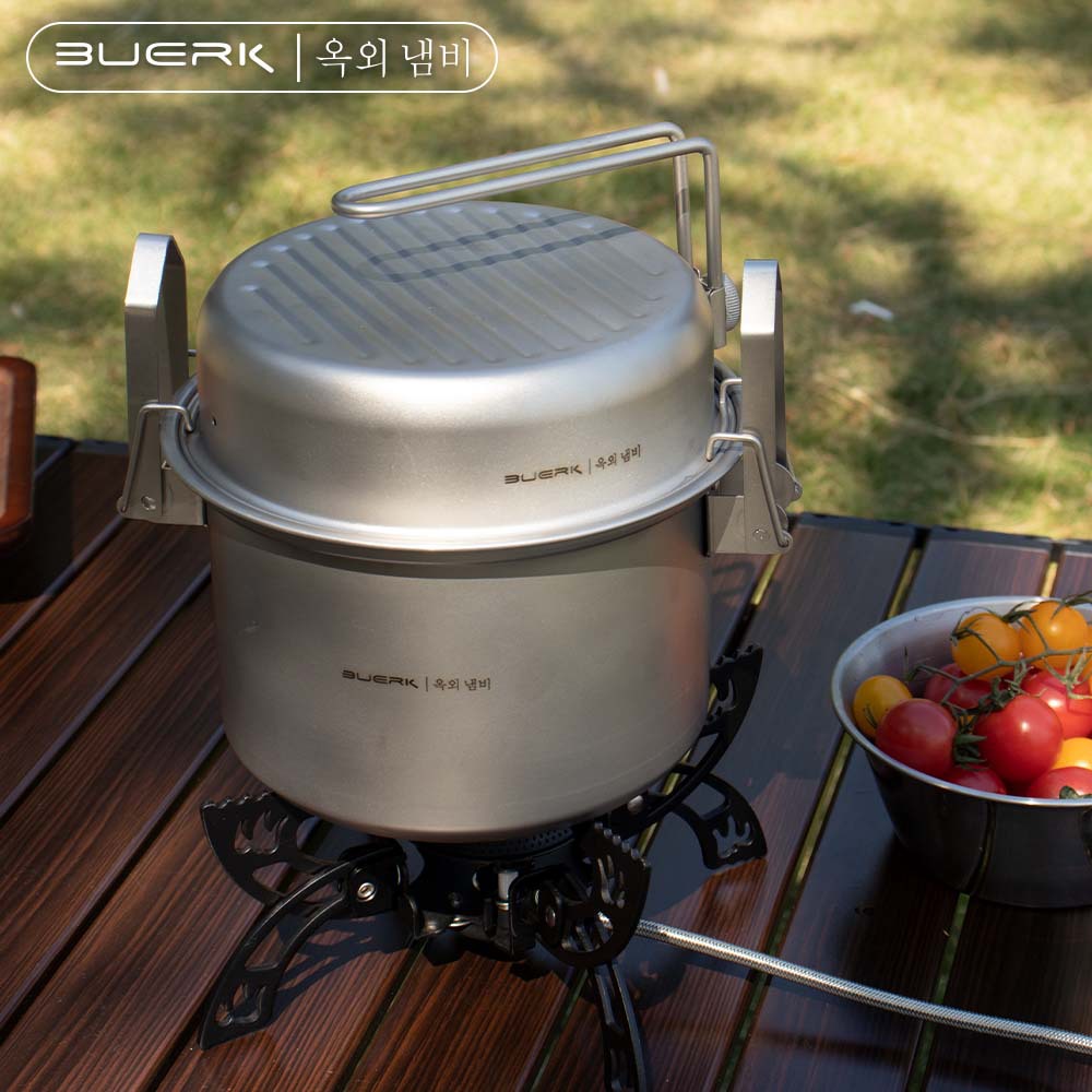 Camping Cooking Set Large - Olla de Cocina para Camping BUERK,