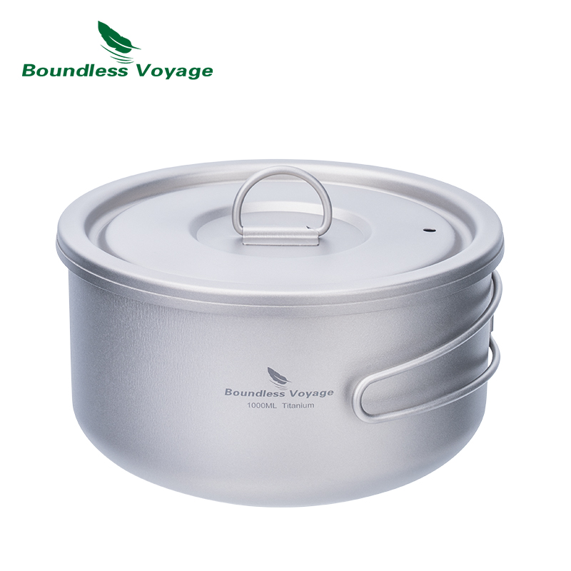 Camping Cooking Handle - Olla de Camping de titanio Boundless