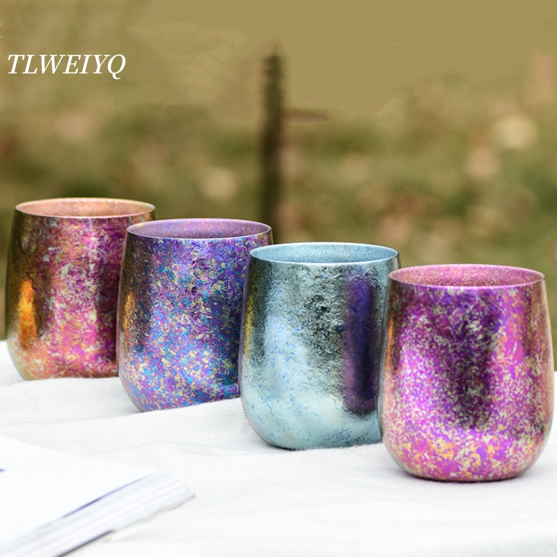 Camping Cooking Pot - Taza de titanio puro para bebidas