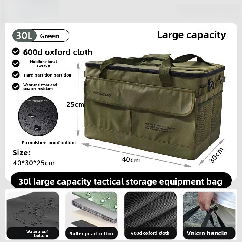 Camping Cooking Set Large - Estufa Portátil de Casete, Gran Capacidad,