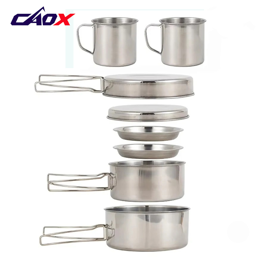 CAOX Juego de Utensilios de Co - Camping Cooking Set Large reseña y precio