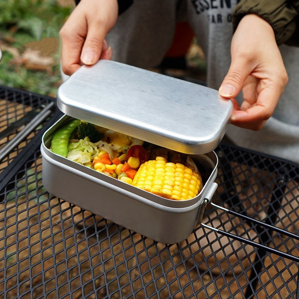 Vajilla ultraligera para acamp - Camping Cooking Pot reseña y precio