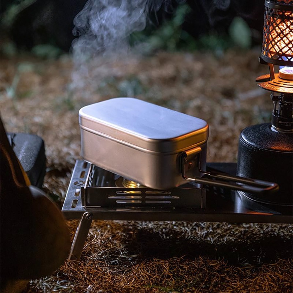 Vajilla ultraligera para acamp - Camping Cooking Pot reseña y precio
