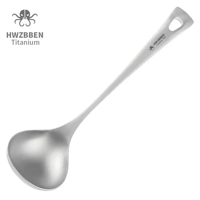 HWZBBEN-cucharas de sopa de ti - Camping Cooking Handle reseña y precio