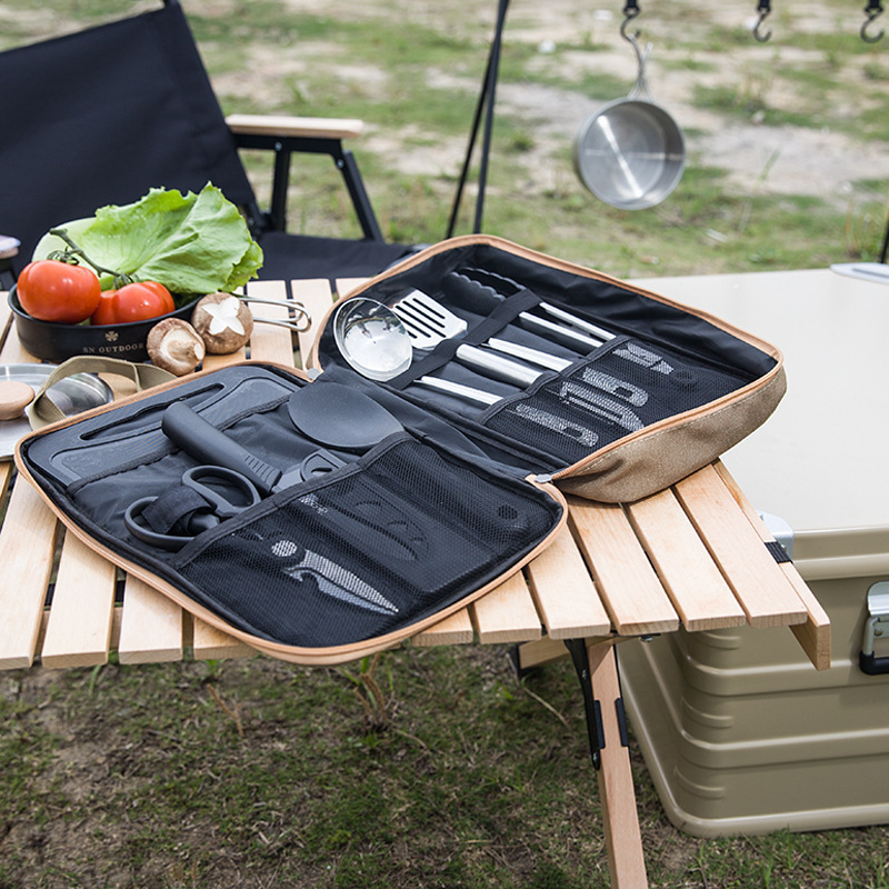 Juego de Utensilios de Cocina  - Camping Cooking Pan Set reseña y precio