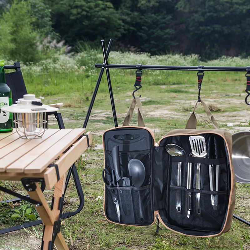 Juego de Utensilios de Cocina  - Camping Cooking Pan Set reseña y precio