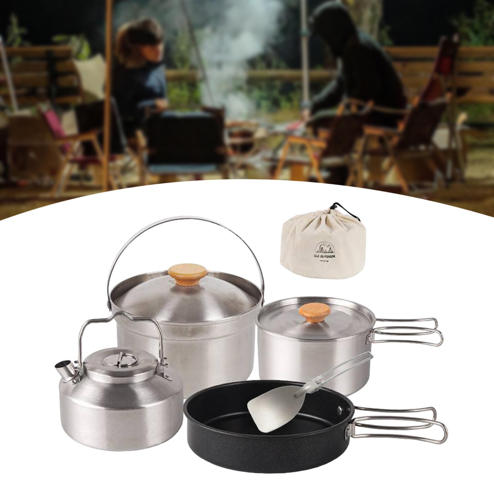 Utensilios de cocina para acam - Camping Cooking Handle reseña y precio