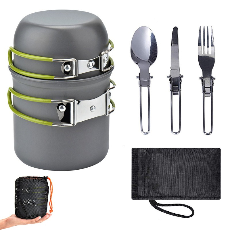Utensilios de cocina portátile - Camping Cooking Easy reseña y precio