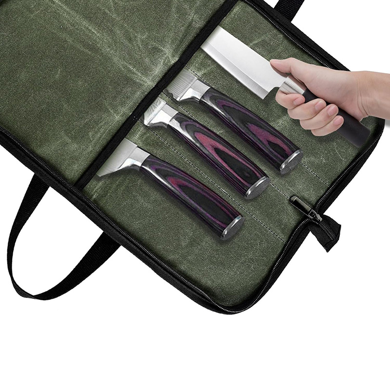 Bolsa para cuchillos de Chef d - Japanese Camping Cooking reseña y precio