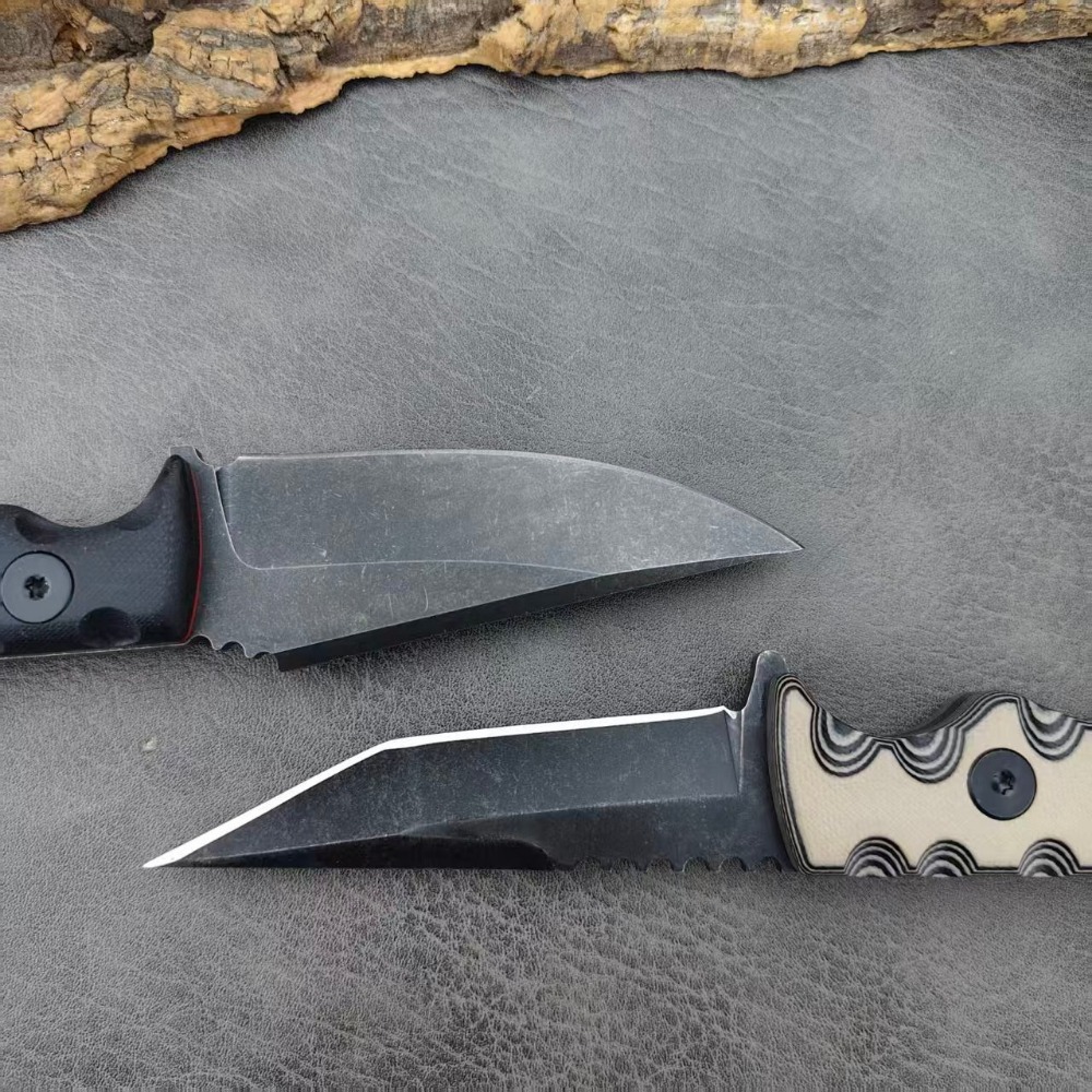 Cuchillo Recto G10 Handle Outd - Camping Cooking Knife With Sheath reseña y precio