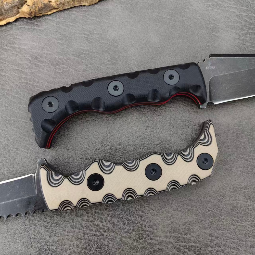 Cuchillo Recto G10 Handle Outd - Camping Cooking Knife With Sheath reseña y precio