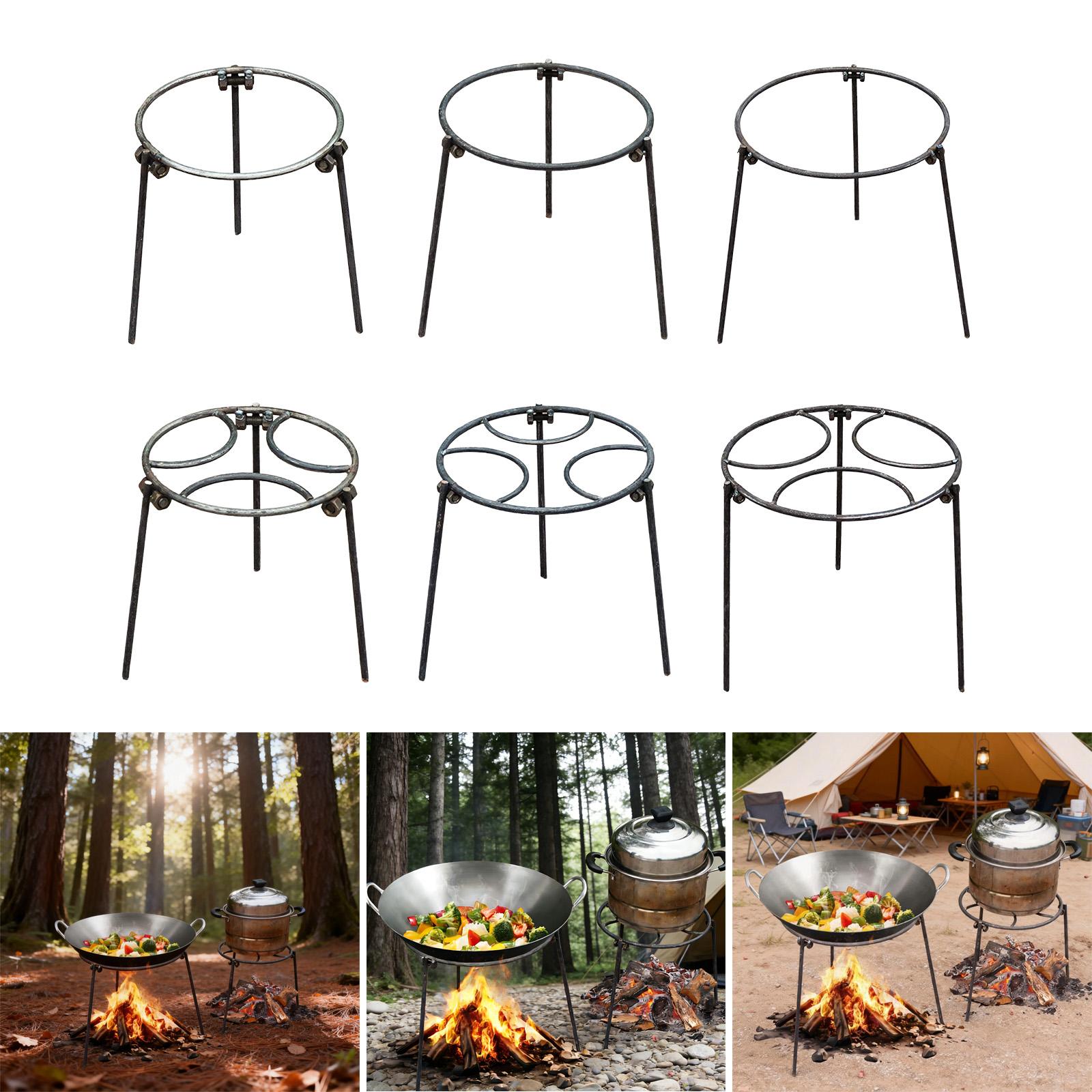Trípode para Fogata, Soporte P - Camping Cooking Pot Tripod reseña y precio