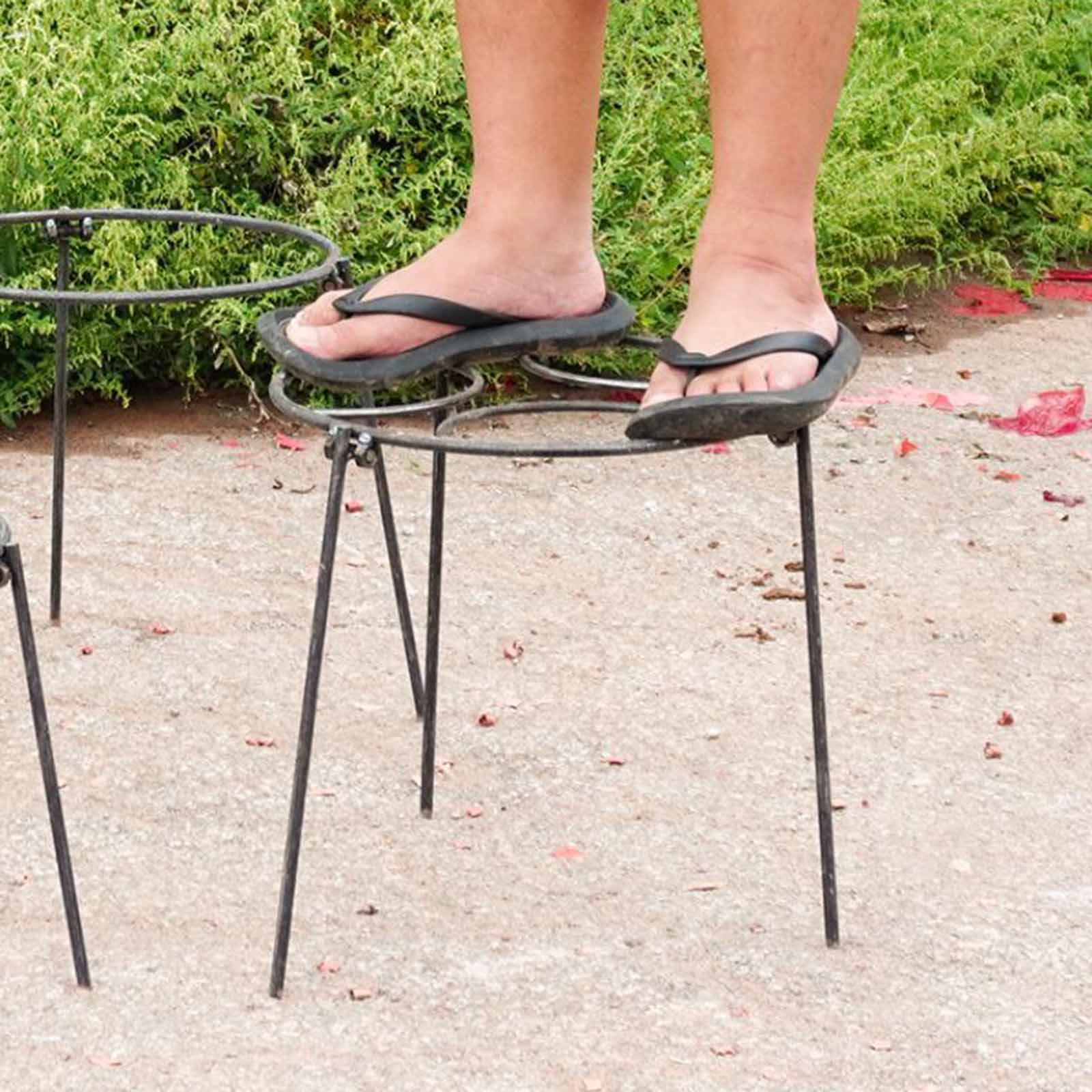 Trípode para Fogata, Soporte P - Camping Cooking Pot Tripod reseña y precio