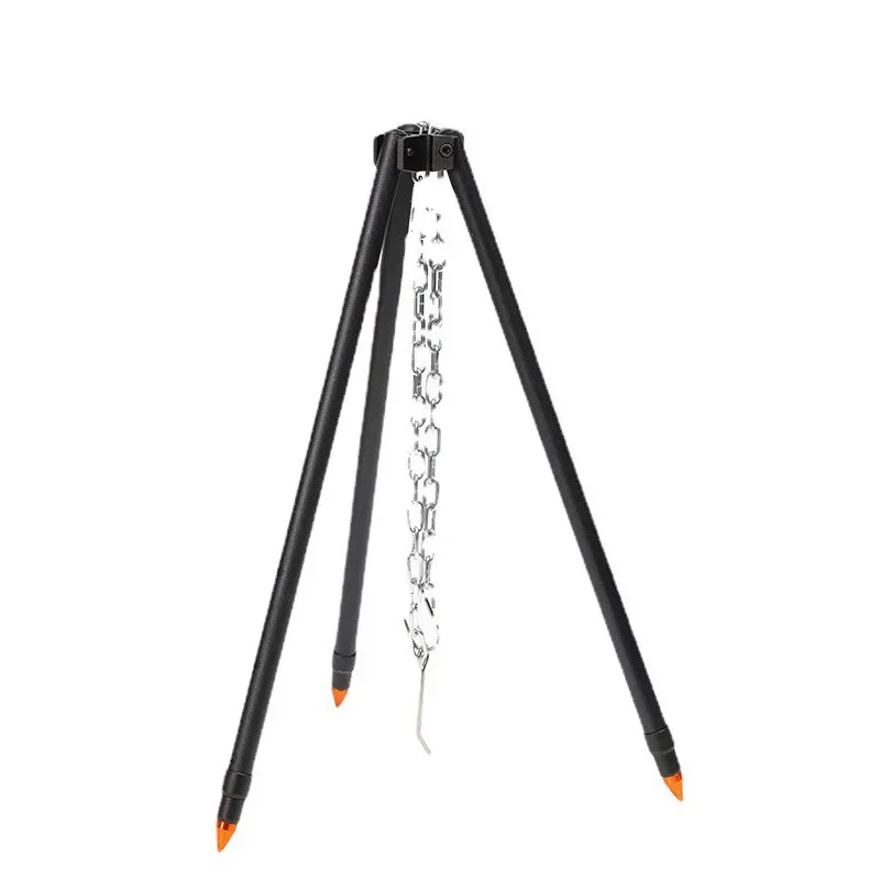 Trípode para hoguera al aire l - Camping Cooking Pot Tripod reseña y precio