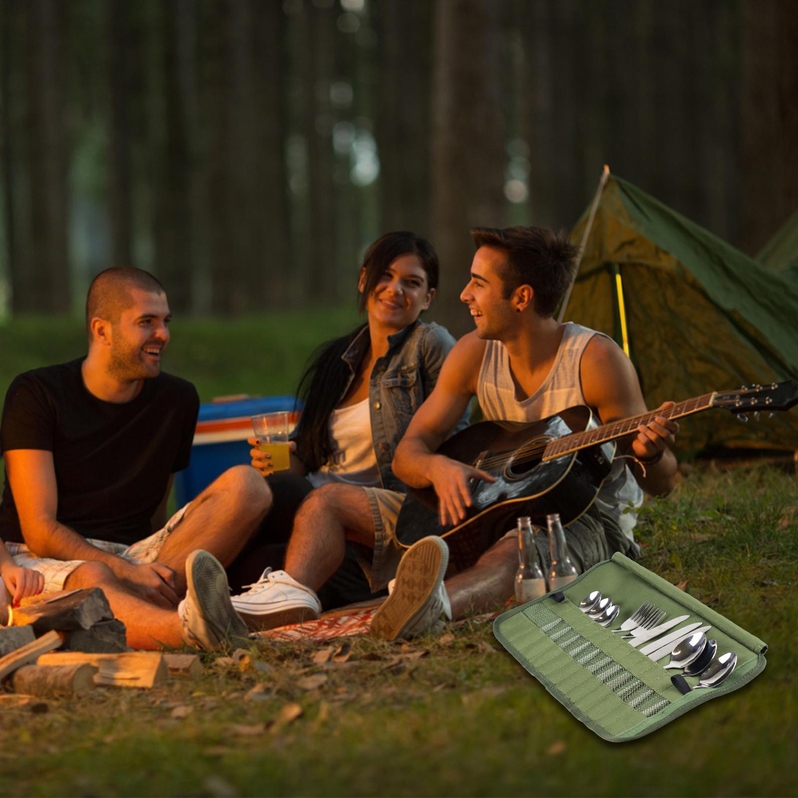 Bolsa enrollable para utensili - Camping Cooking Utensil Roll reseña y precio