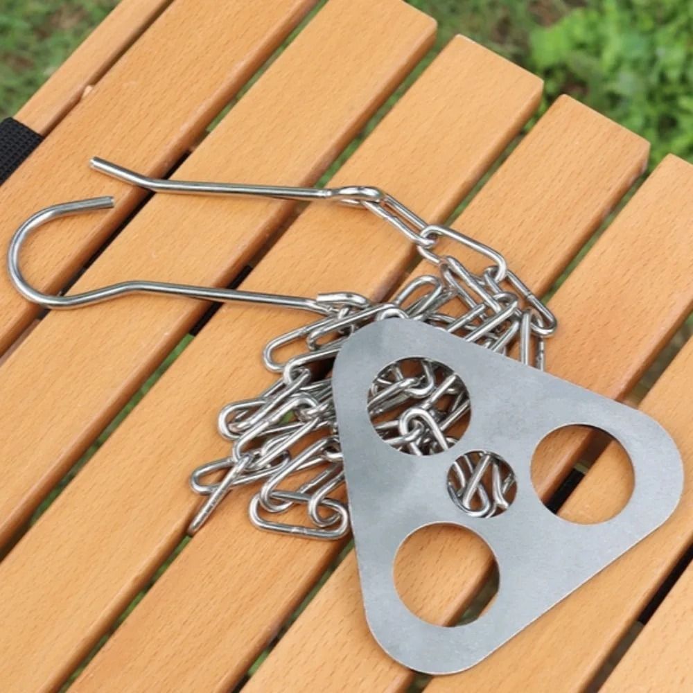 Accesorios de Cocina, Trípode  - Camping Cooking Pot Tripod reseña y precio