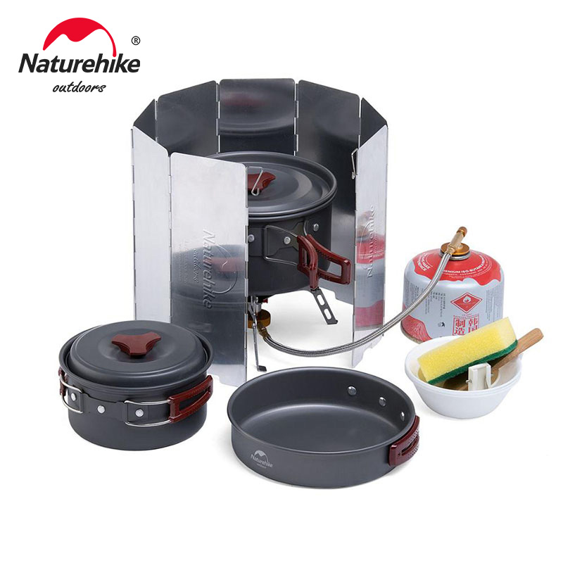 Naturehike-Olla ultraligera pa - Camping Cooking Set Jetboil reseña y precio