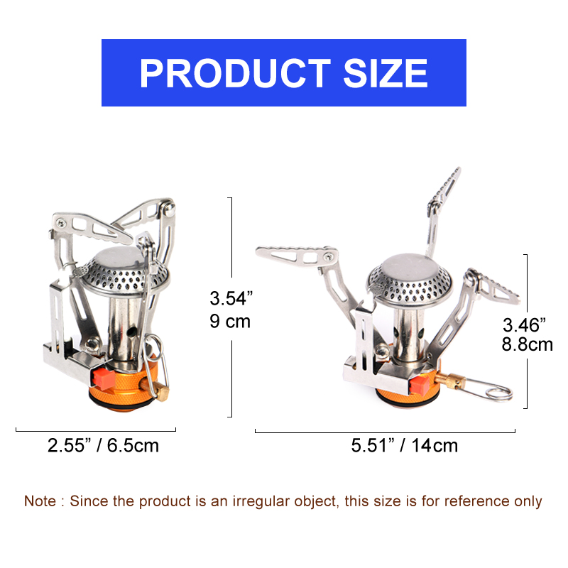 Estufa de gas de una sola piez - Camping Cooking Easy reseña y precio