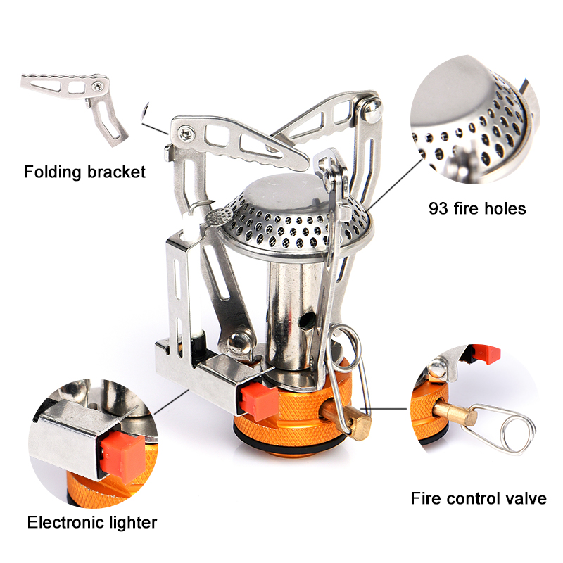 Estufa de gas de una sola piez - Camping Cooking Easy reseña y precio