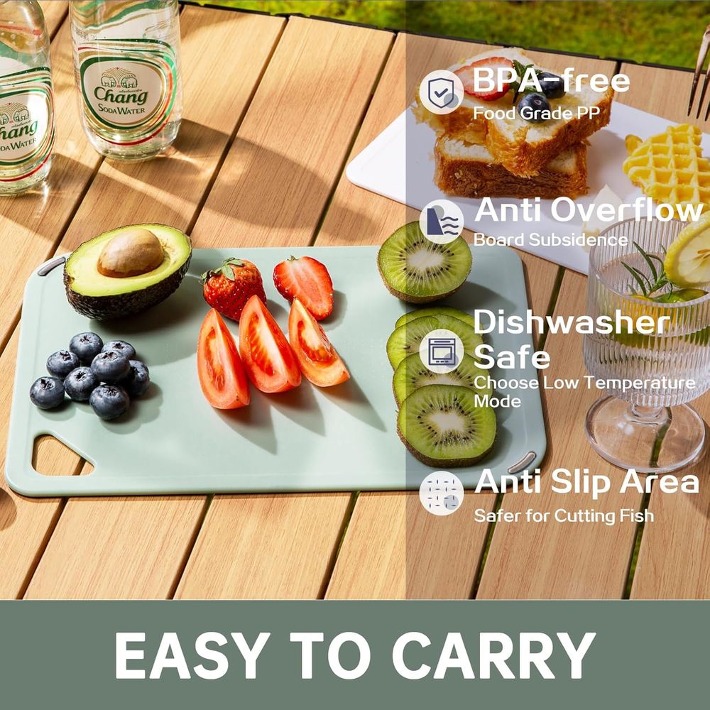 Juego de 3 tablas de cortar de - Camping Cooking Set Large reseña y precio