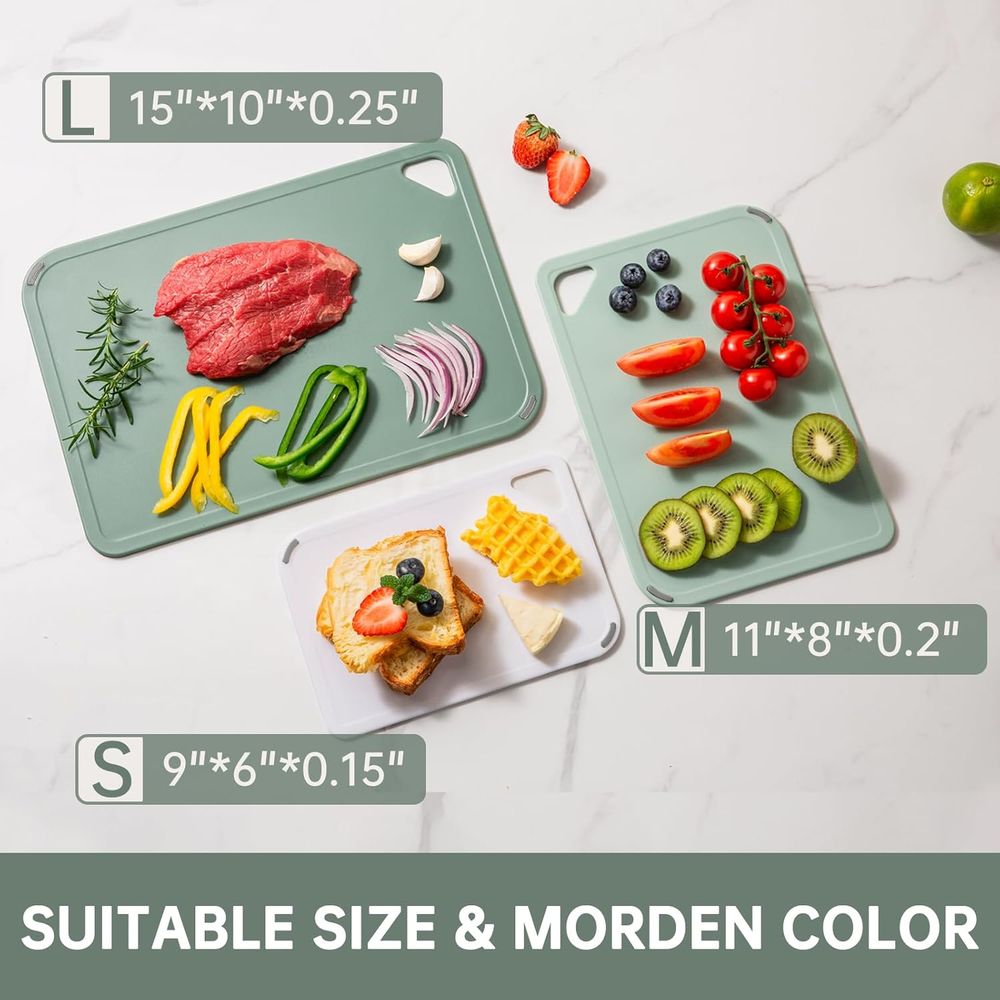 Juego de 3 tablas de cortar de - Camping Cooking Set Large reseña y precio