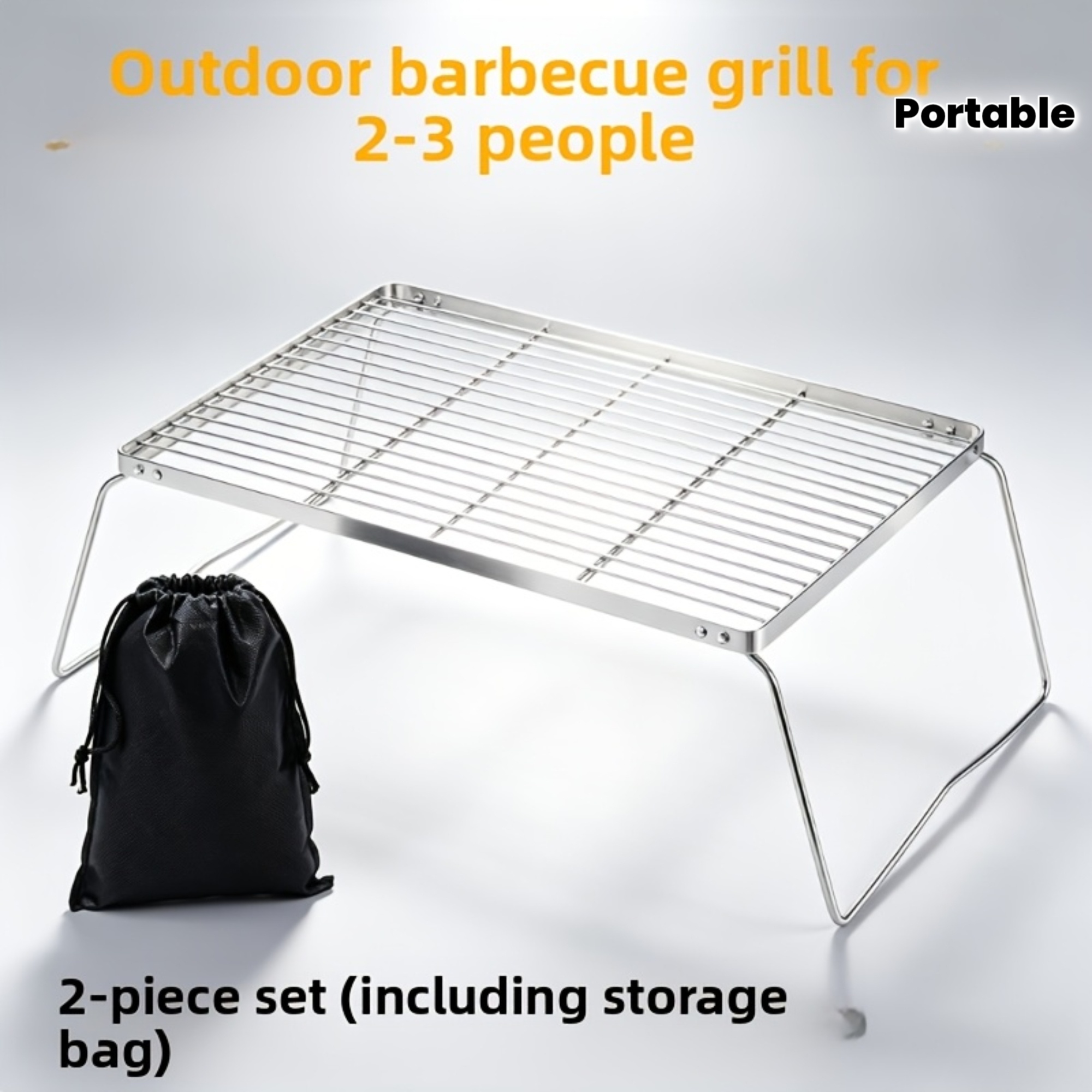 Soporte portátil plegable de a - Camping Cooking Equipment reseña y precio