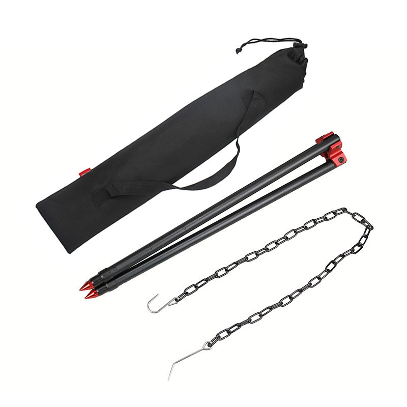 Trípode de hoguera grande para - Camping Cooking Pot Tripod reseña y precio