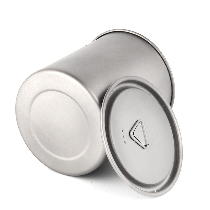 Tazas de titanio para acampar, - Camping Cooking Handle reseña y precio