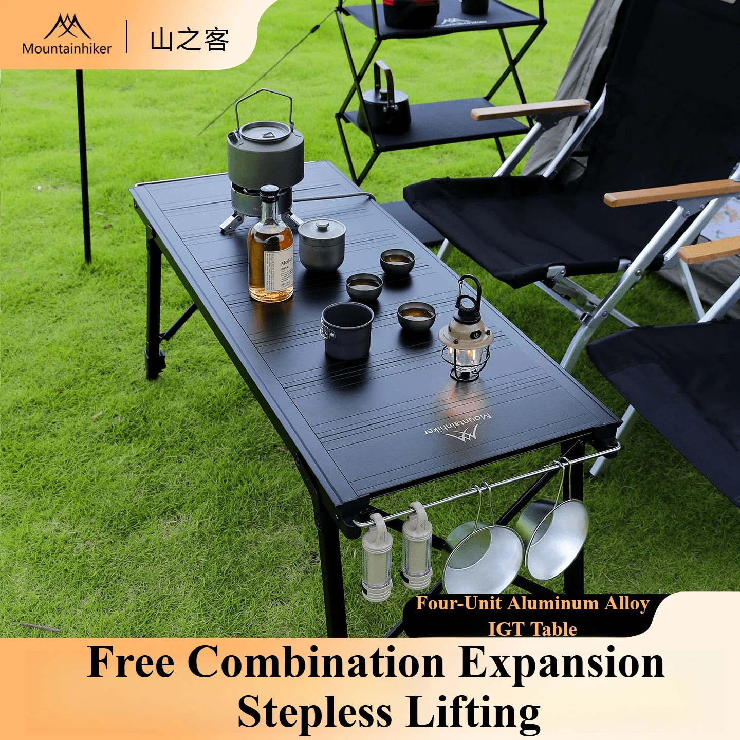 Mountainhiker Camping elevador - Camping Cooking Equipment reseña y precio