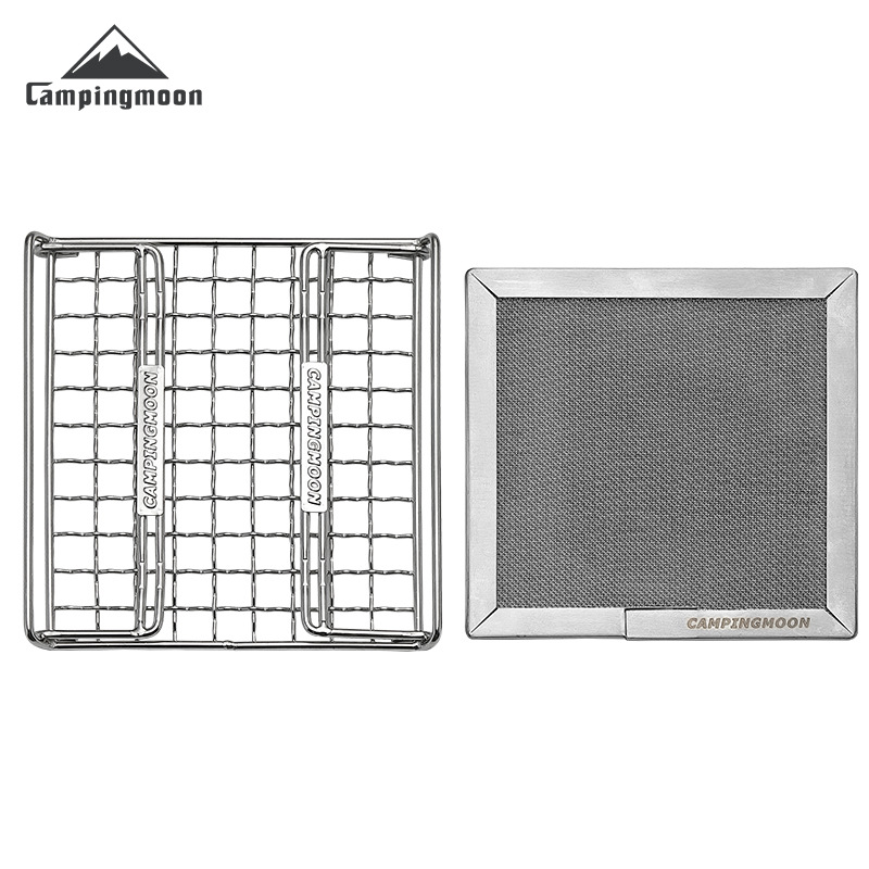 CAMPINGMOON Rejilla Plegable d - Camping Cooking Equipment reseña y precio