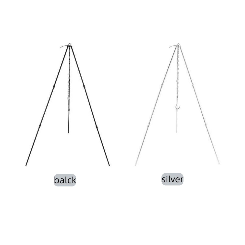 Trípode Portátil para Camping, - Camping Cooking Pot Tripod reseña y precio