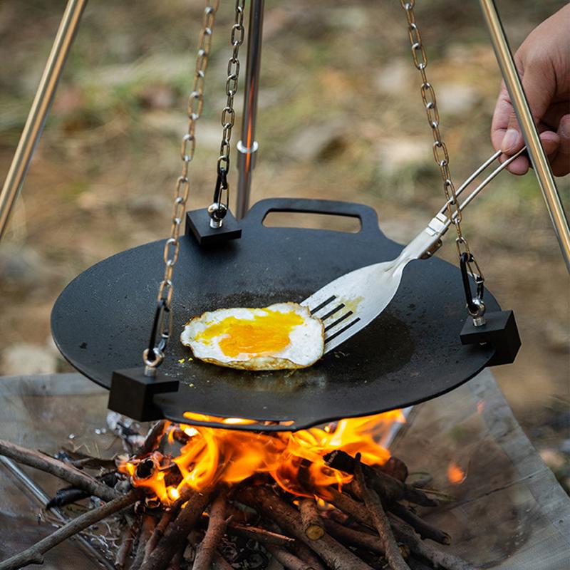 Trípode de Camping para cocina - Camping Cooking Pot Tripod reseña y precio
