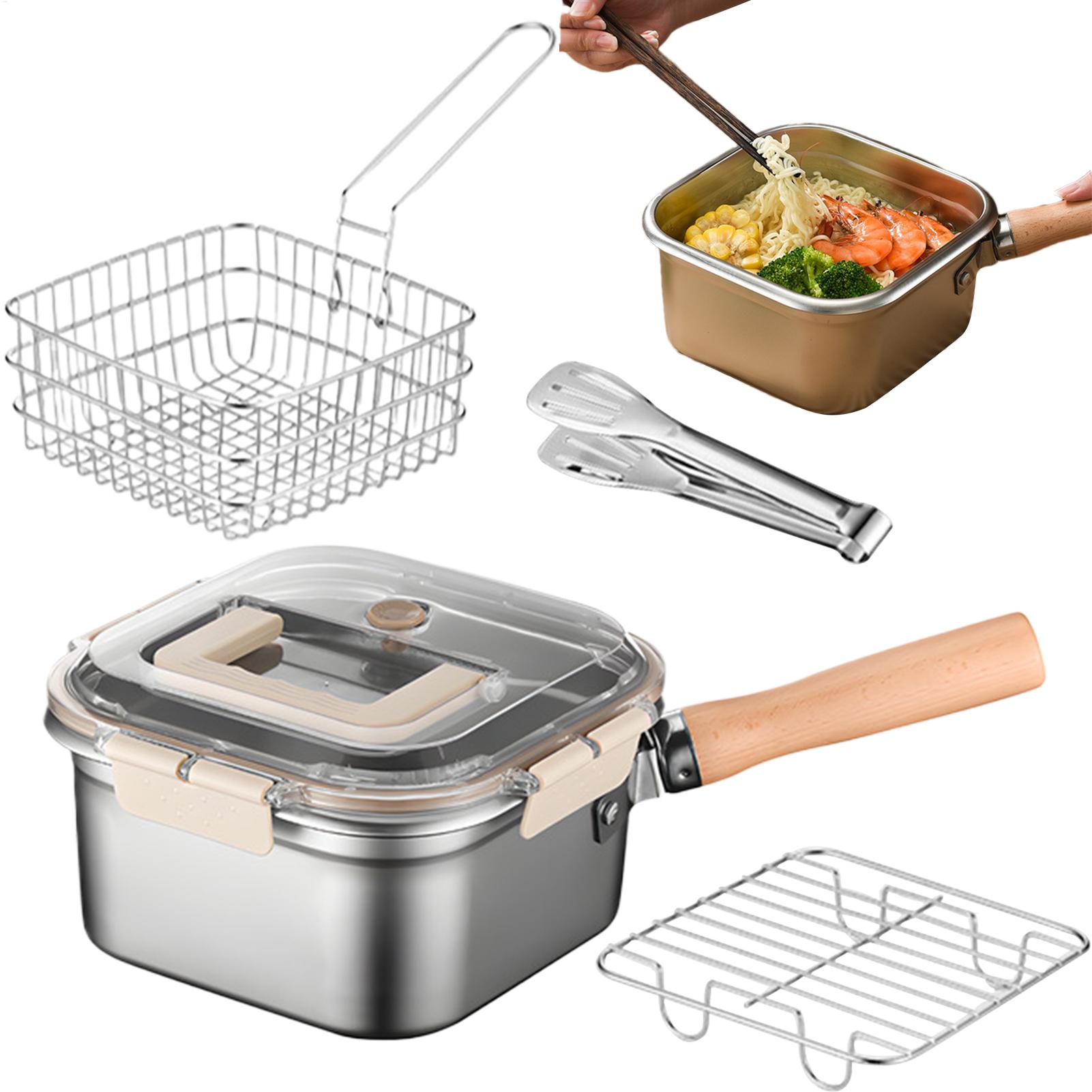 Juego de Sartenes Cuadradas pa - Camping Cooking Set Large reseña y precio