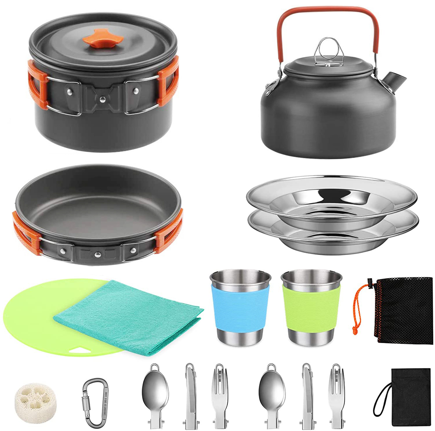Juego Completo de Cocina para  - Camping Cooking Easy reseña y precio
