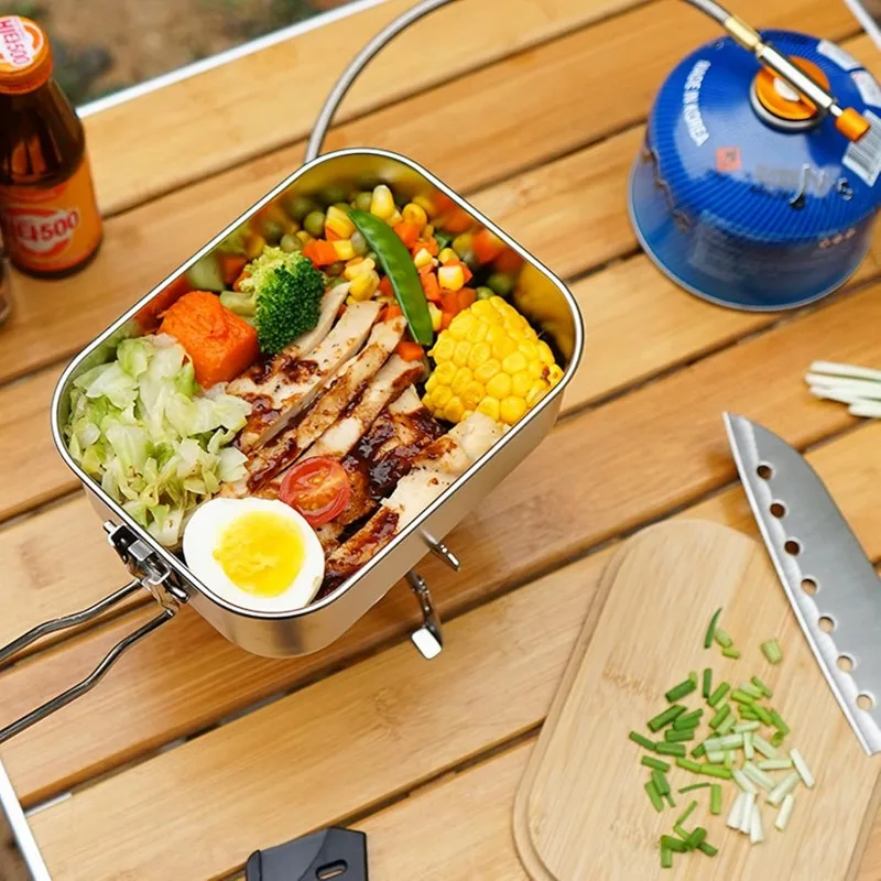 Fiambrera de acero inoxidable  - Camp Cutting Board reseña y precio