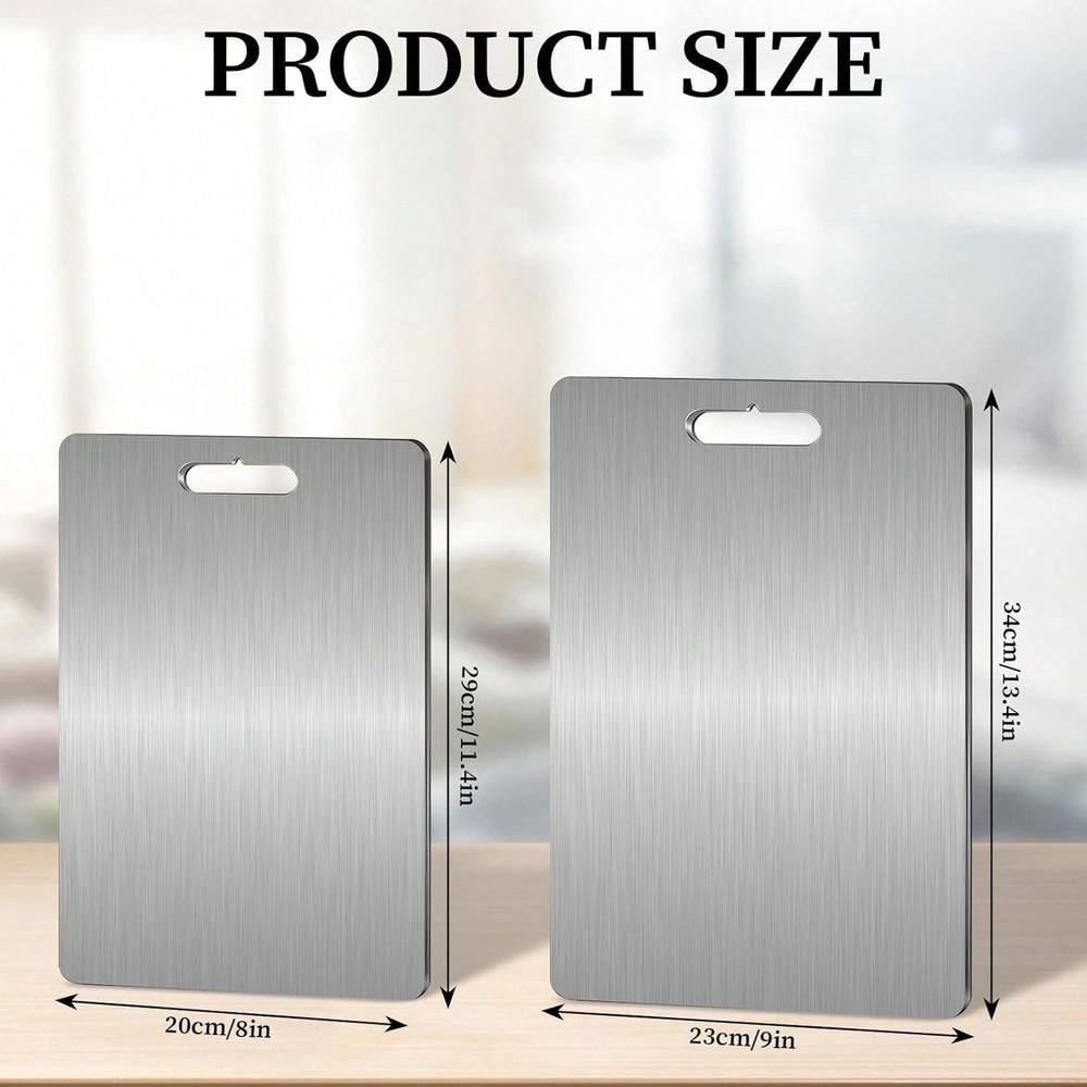 Tablas de cortar de acero inox - Camp Cutting Board reseña y precio