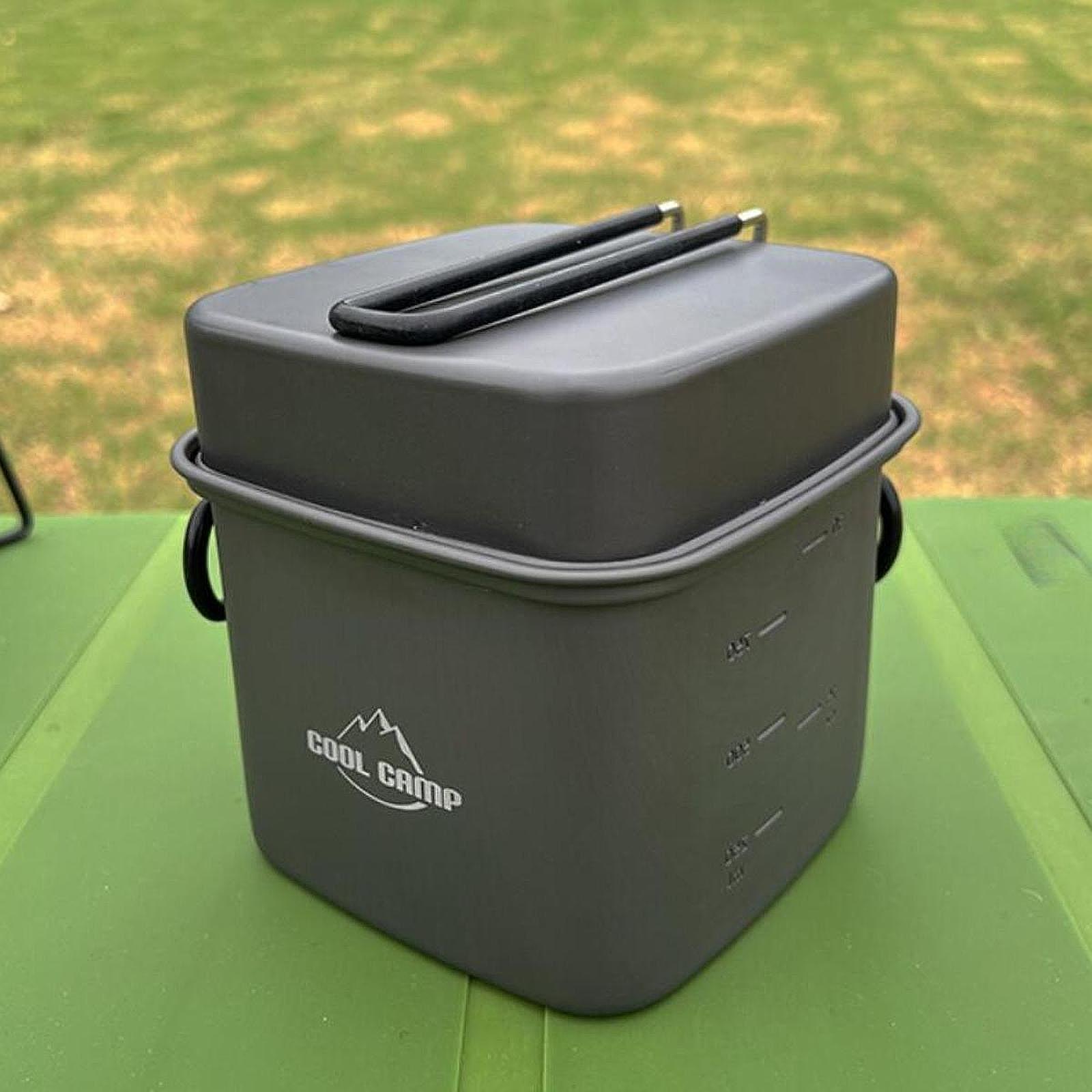 Juego de Utensilios de Cocina  - Camping Cooking Pan Set reseña y precio
