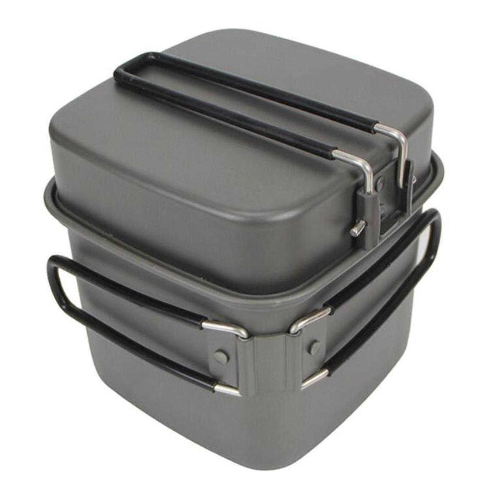 Juego de Utensilios de Cocina  - Camping Cooking Pan Set reseña y precio