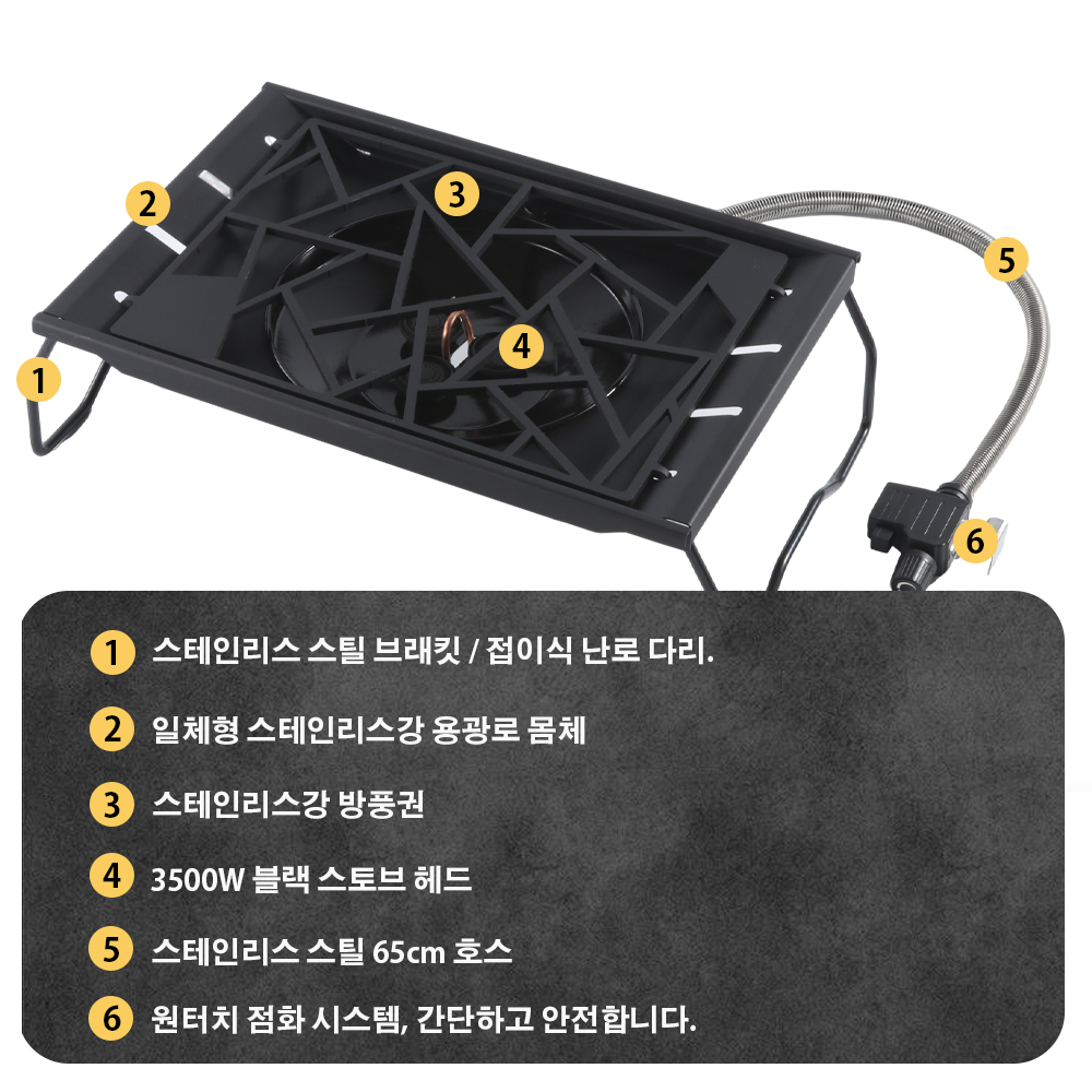 Estufa de Camping Pandatour IG - Camping Cooking Gazebo reseña y precio