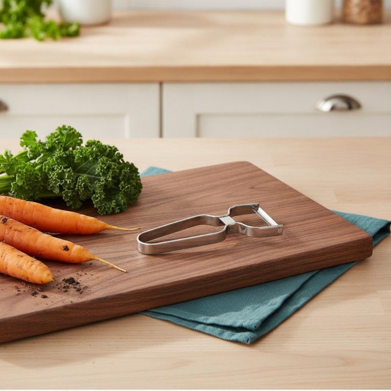Pelador de Verduras de Acero I - Camping Cooking Vegetables reseña y precio